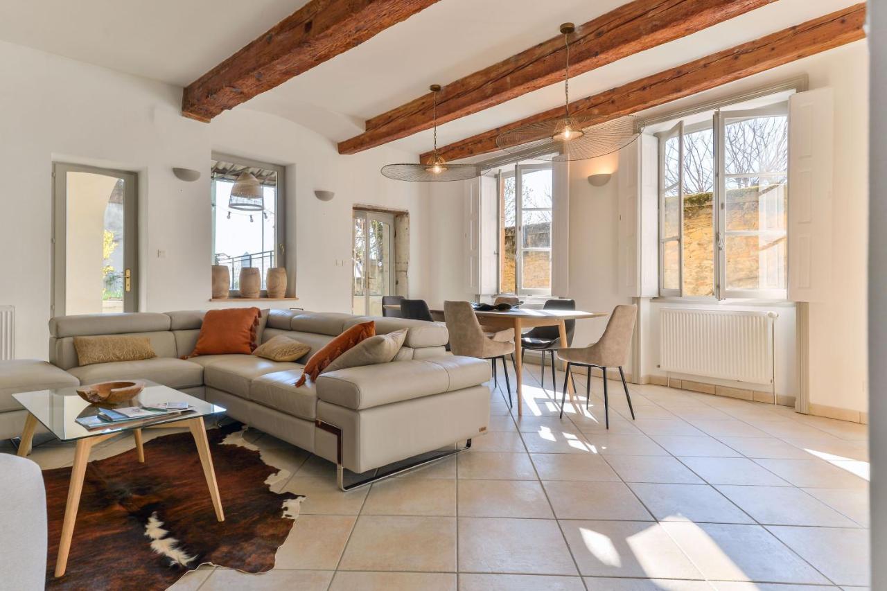 里昂Beau Duplex Avec Jardin Et Vue公寓 外观 照片