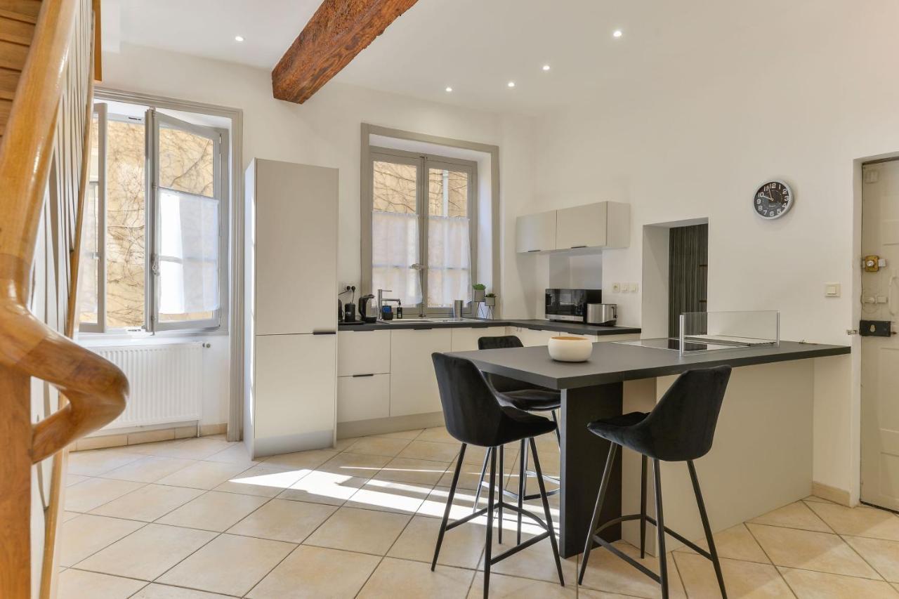 里昂Beau Duplex Avec Jardin Et Vue公寓 外观 照片
